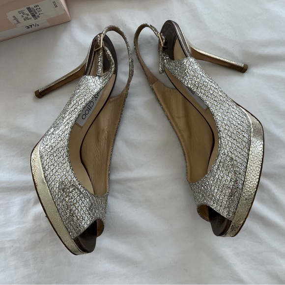 Reduced! Authentic Jimmy Choo Nova Slingback Heels US 7.5 - Picture 3 of 10